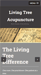 Mobile Screenshot of livingtreeacupuncture.com